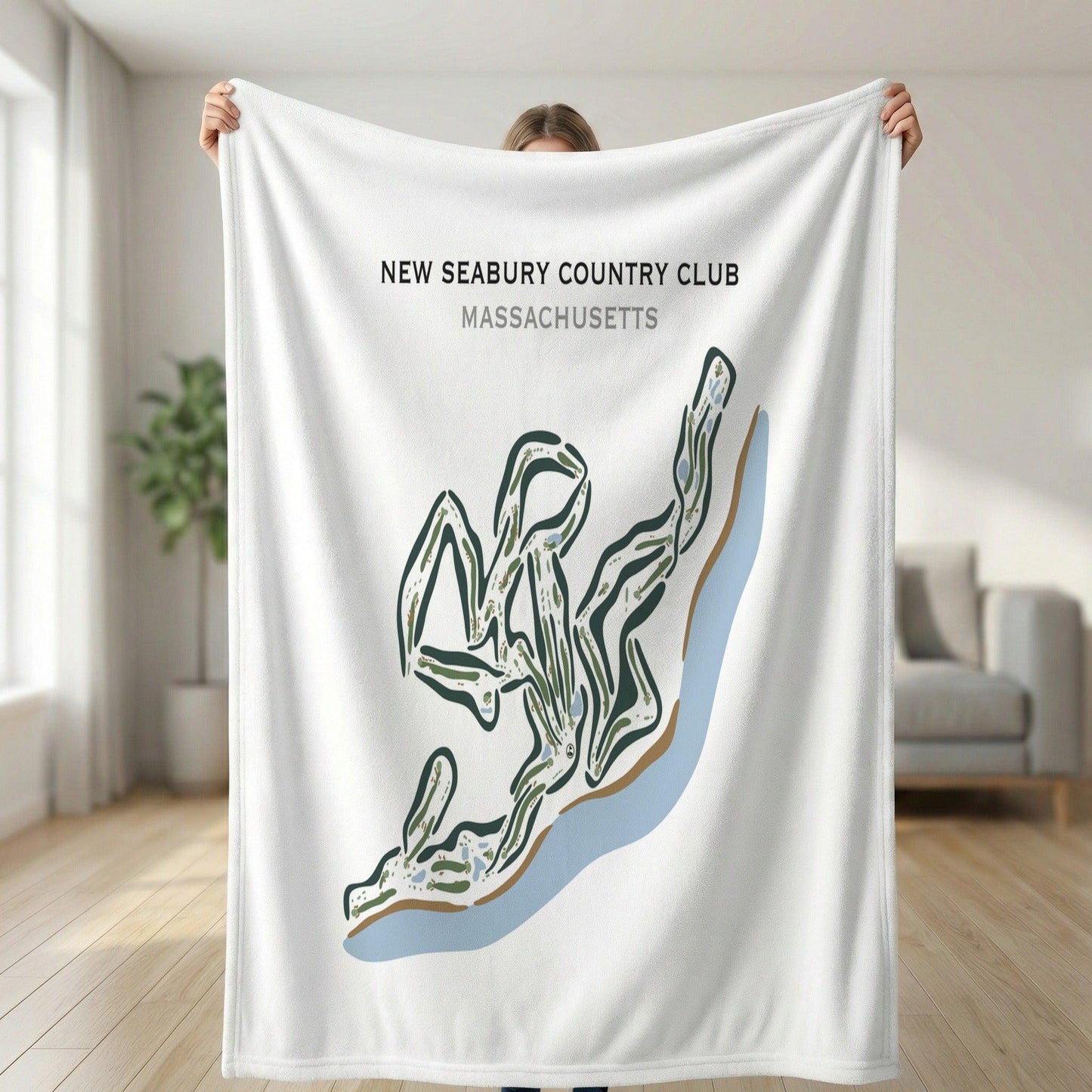 New Seabury Country Club, Massachusetts - Printed Golf Courses