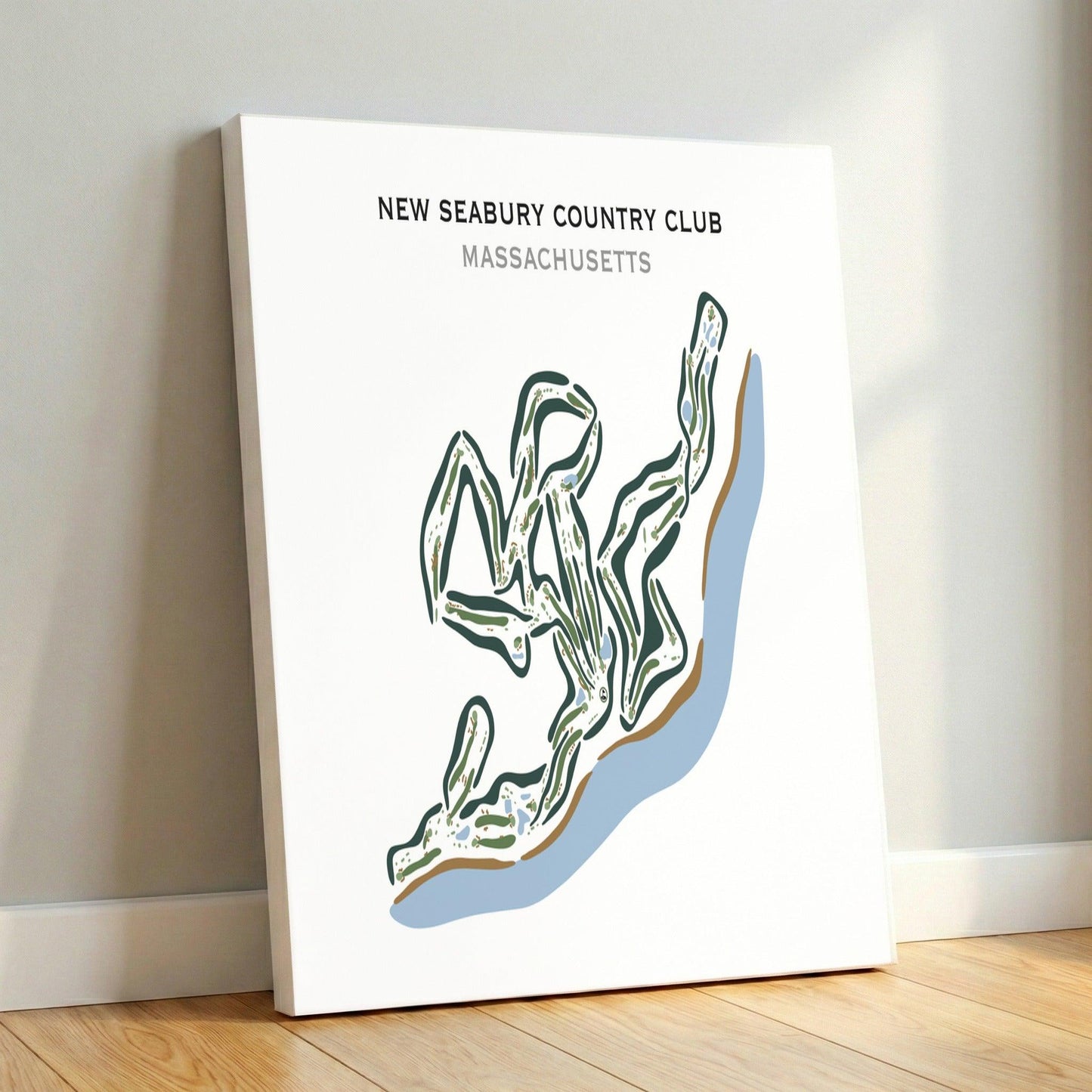 New Seabury Country Club, Massachusetts - Printed Golf Courses