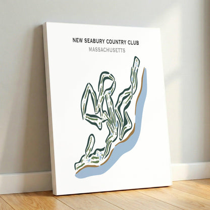 New Seabury Country Club, Massachusetts - Printed Golf Courses