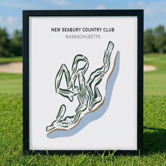 New Seabury Country Club, Massachusetts - Printed Golf Courses