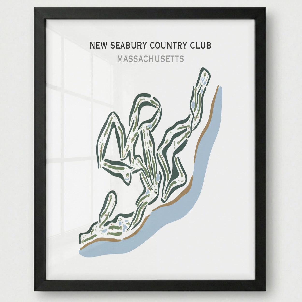 New Seabury Country Club, Massachusetts - Printed Golf Courses