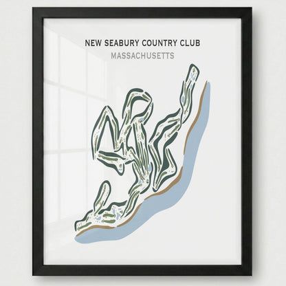 New Seabury Country Club, Massachusetts - Printed Golf Courses