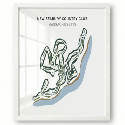 New Seabury Country Club, Massachusetts - Printed Golf Courses