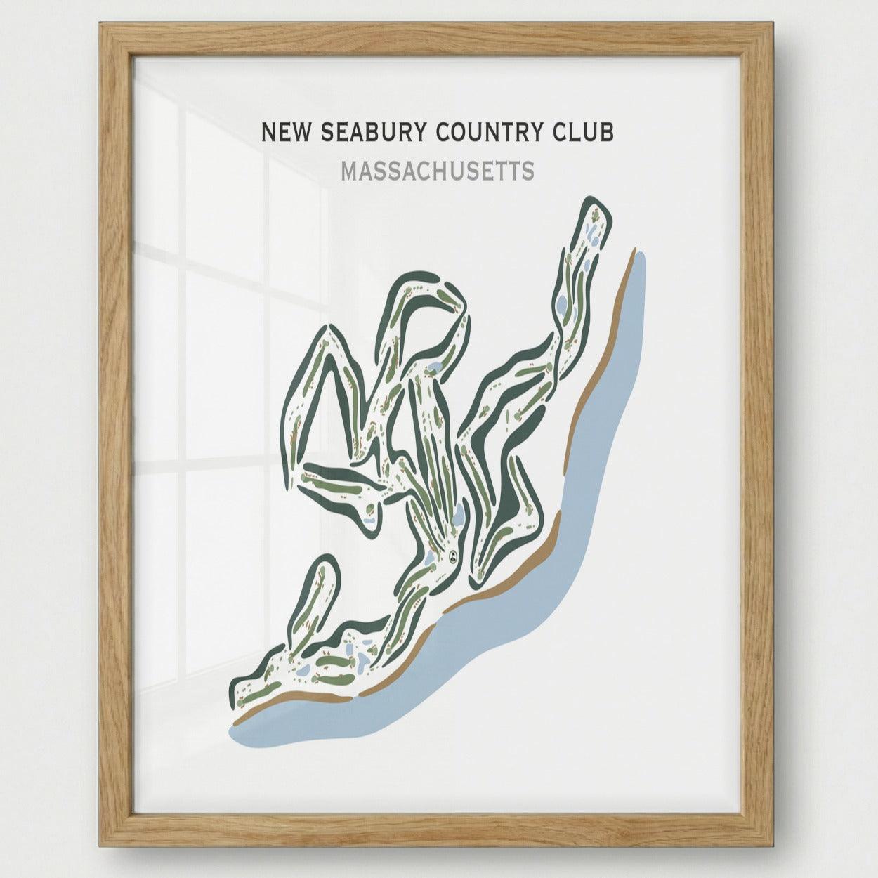 New Seabury Country Club, Massachusetts - Printed Golf Courses