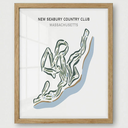 New Seabury Country Club, Massachusetts - Printed Golf Courses