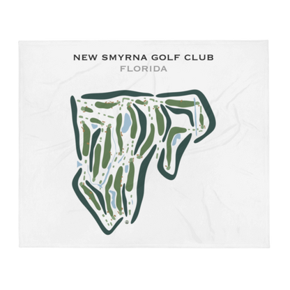 New Smyrna Golf Club, Florida - Printed Golf Courses