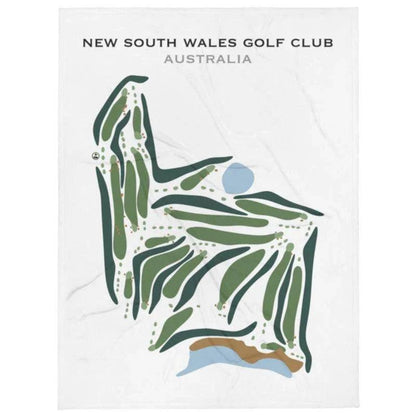 New South Wales Golf Club, Australia - Printed Golf Courses