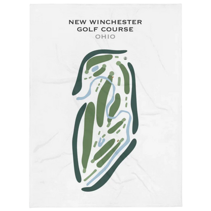 New Winchester Golf Course, Ohio - Printed Golf Course