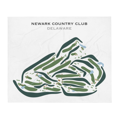 Newark Country Club, Delaware - Printed Golf Courses
