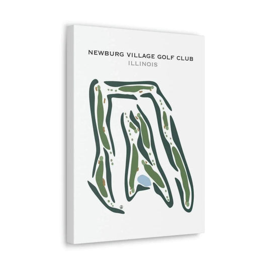 Newburg Village Golf Club, Illinois - Printed Golf Courses