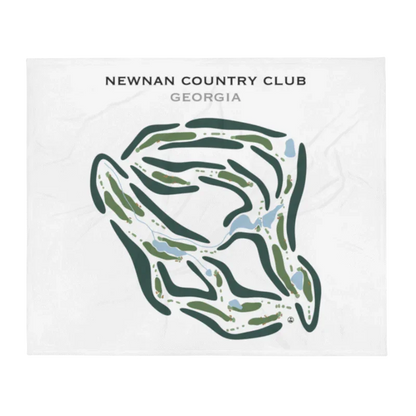 Newnan Country Club, Georgia - Printed Golf Course