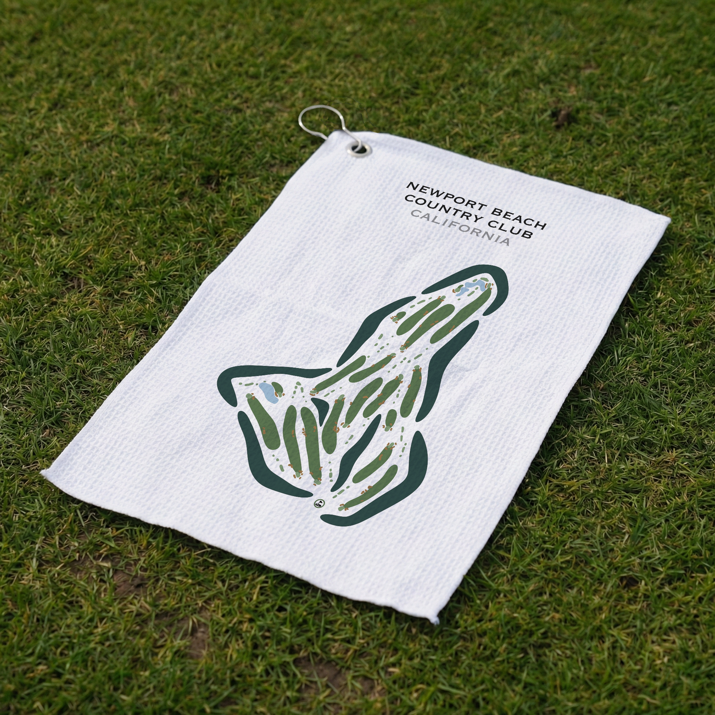 Newport Beach Country Club, California - Printed Golf Courses