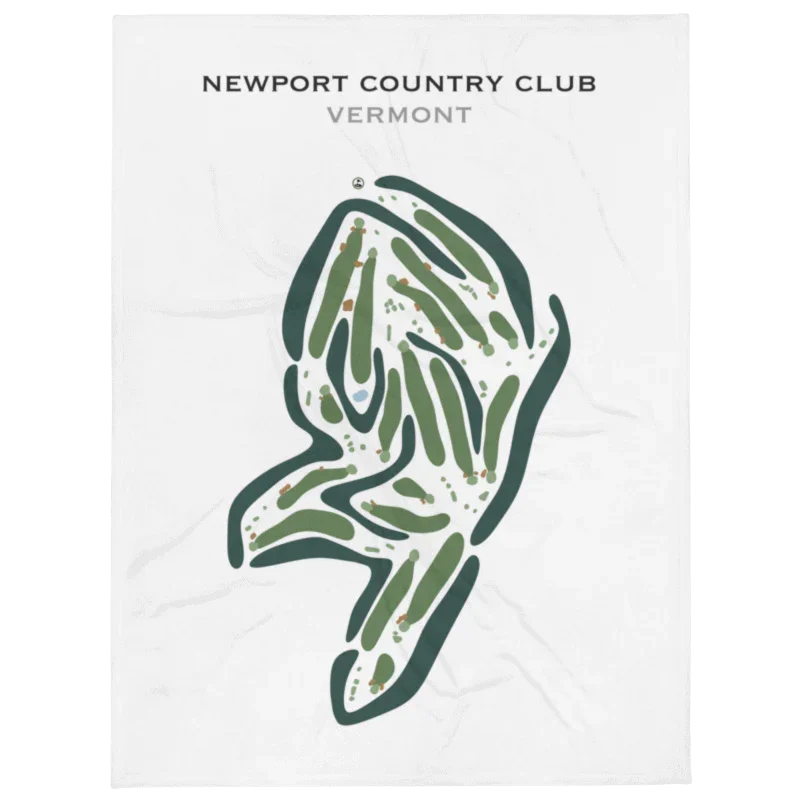 Newport Country Club, Vermont - Printed Golf Courses