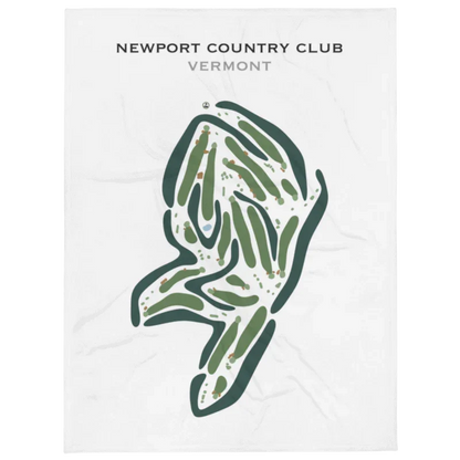 Newport Country Club, Vermont - Printed Golf Courses