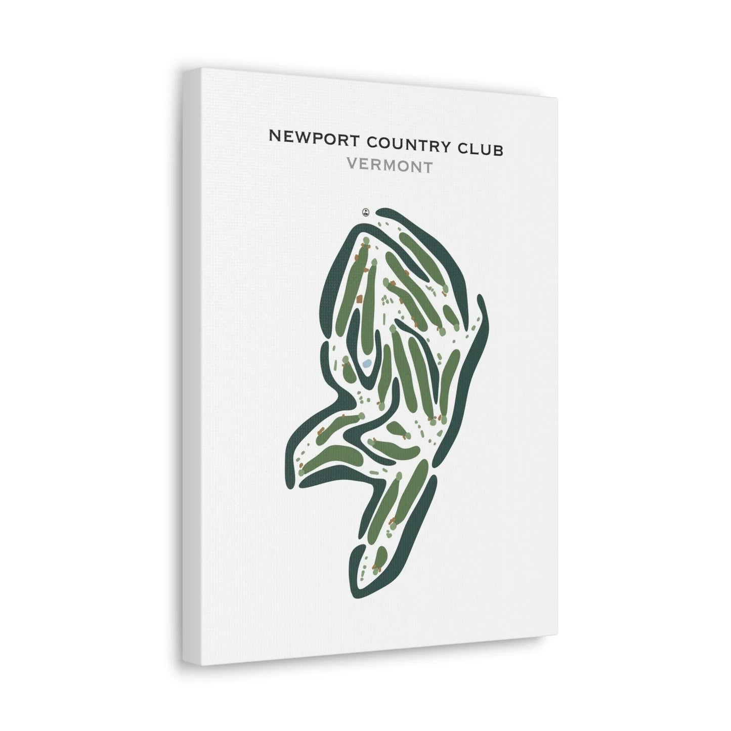 Newport Country Club, Vermont - Printed Golf Courses