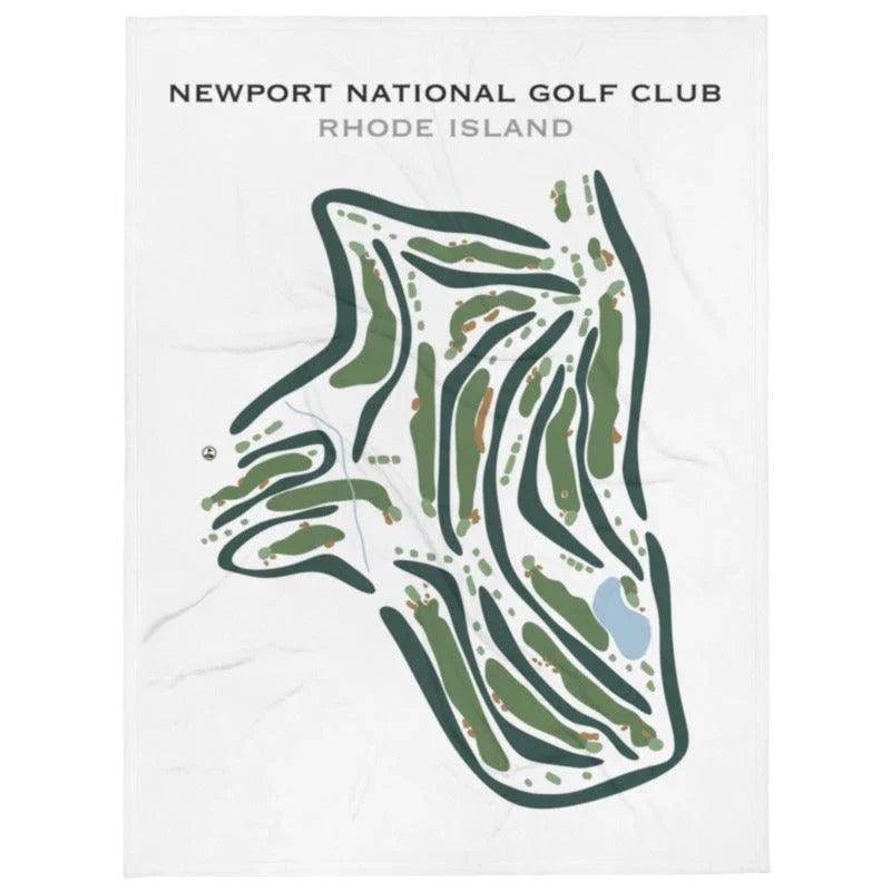 Newport National Golf Club, Rhode Island - Printed Golf Courses