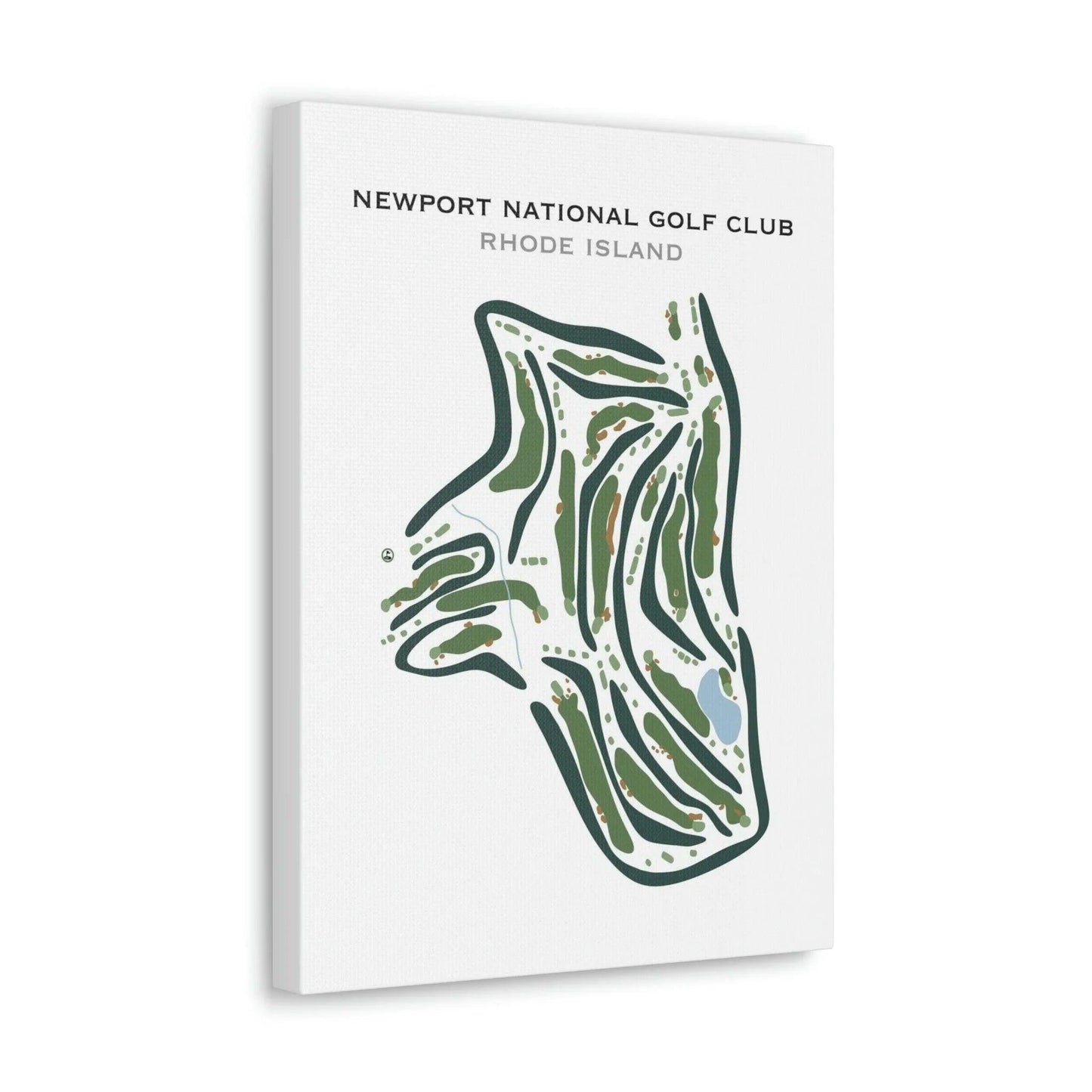 Newport National Golf Club, Rhode Island - Printed Golf Courses