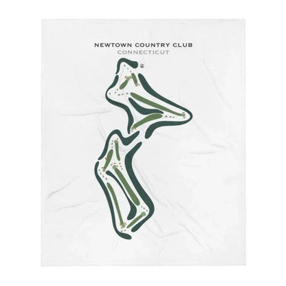 Newtown Country Club, Connecticut - Printed Golf Courses