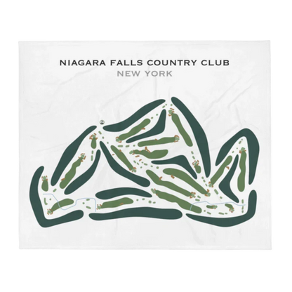 Niagara Falls Country Club, New York - Printed Golf Courses