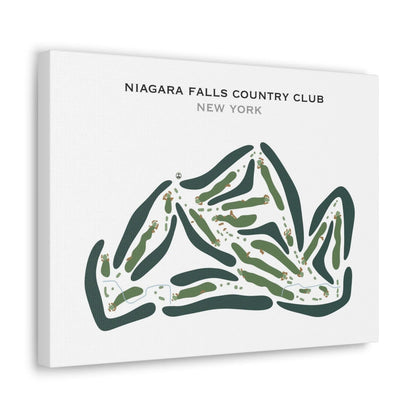 Niagara Falls Country Club, New York - Printed Golf Courses