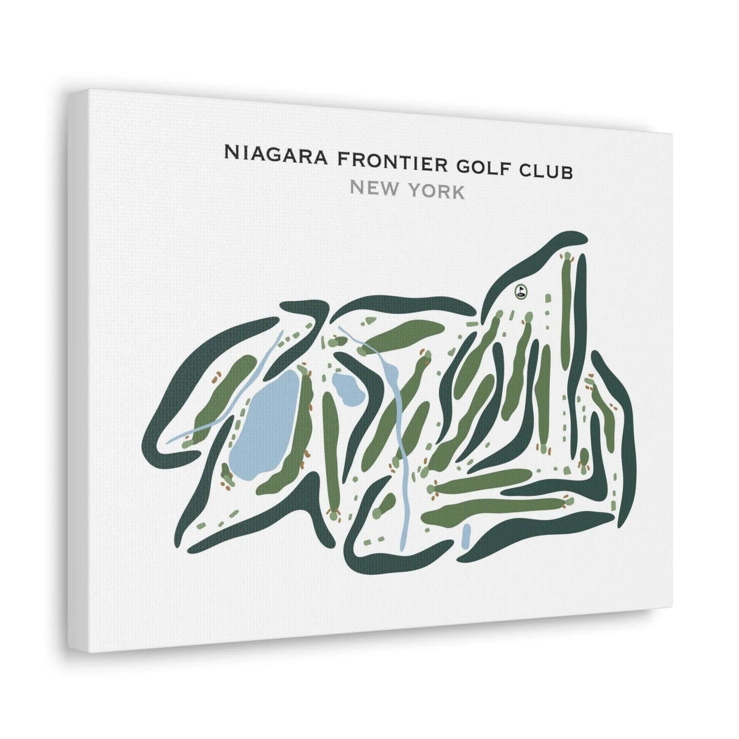Niagara Frontier Golf Club, New York - Printed Golf Courses