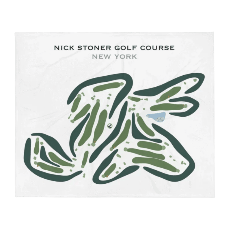 Nick Stoner Golf Course, New York - Printed Golf Courses