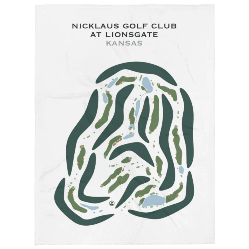 Nicklaus Golf Club at Lionsgate, Kansas - Printed Golf Courses