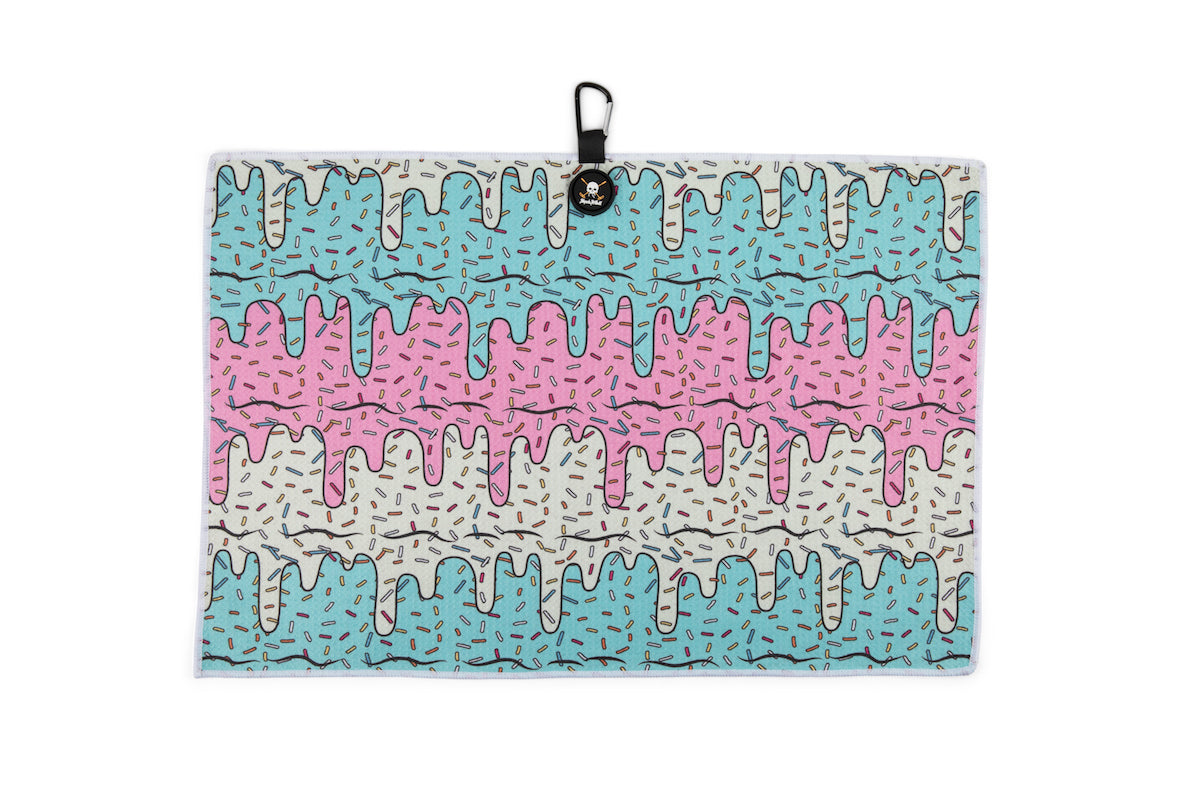 Ice Cream Magnetic Golf Towel