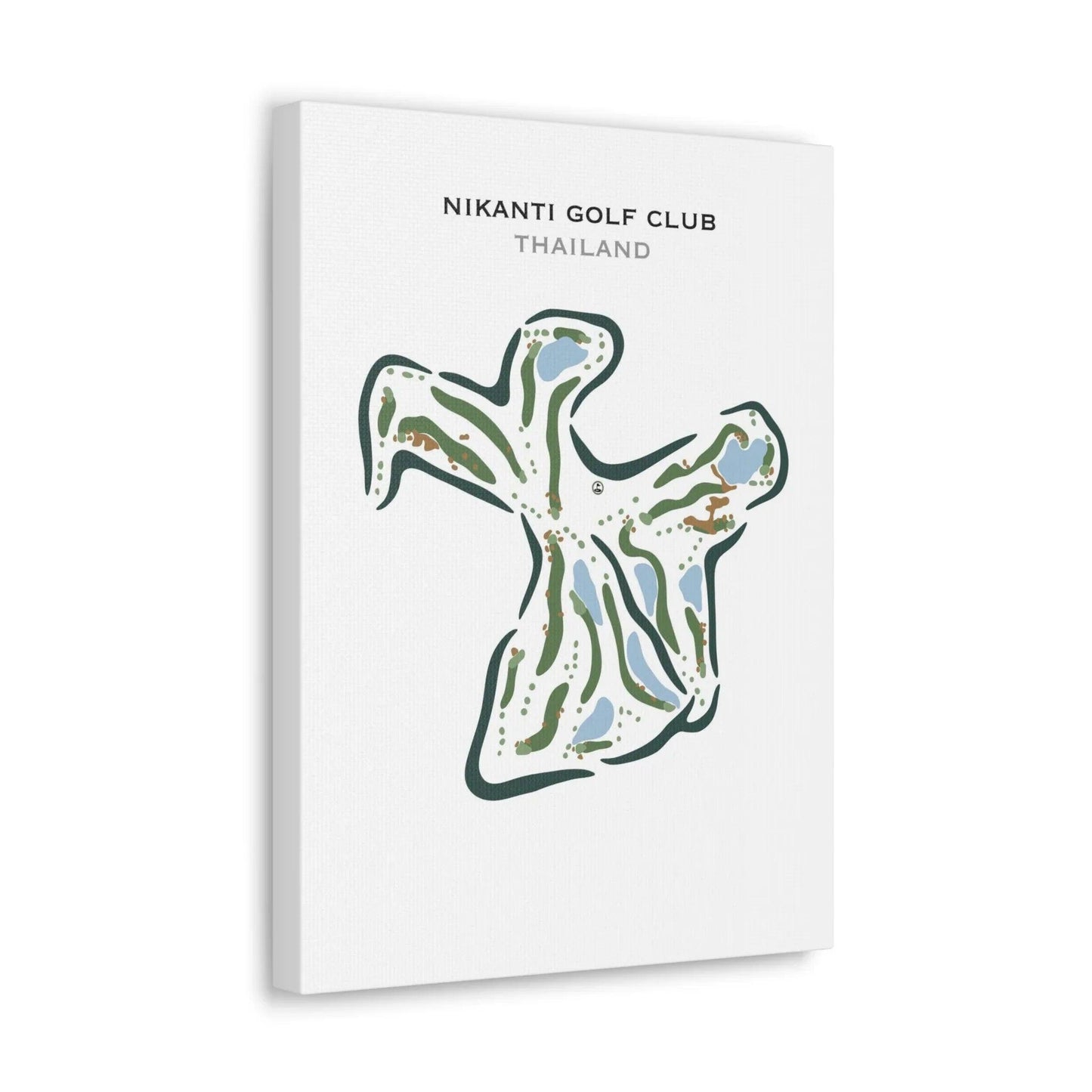 Nikanti Golf Club, Thailand - Printed Golf Courses