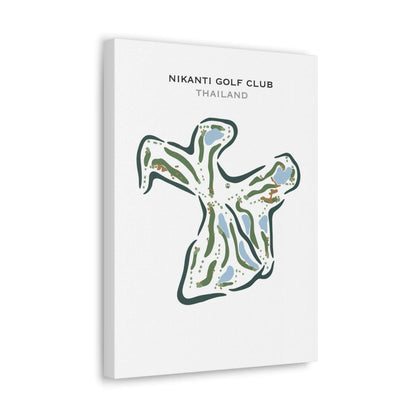 Nikanti Golf Club, Thailand - Printed Golf Courses