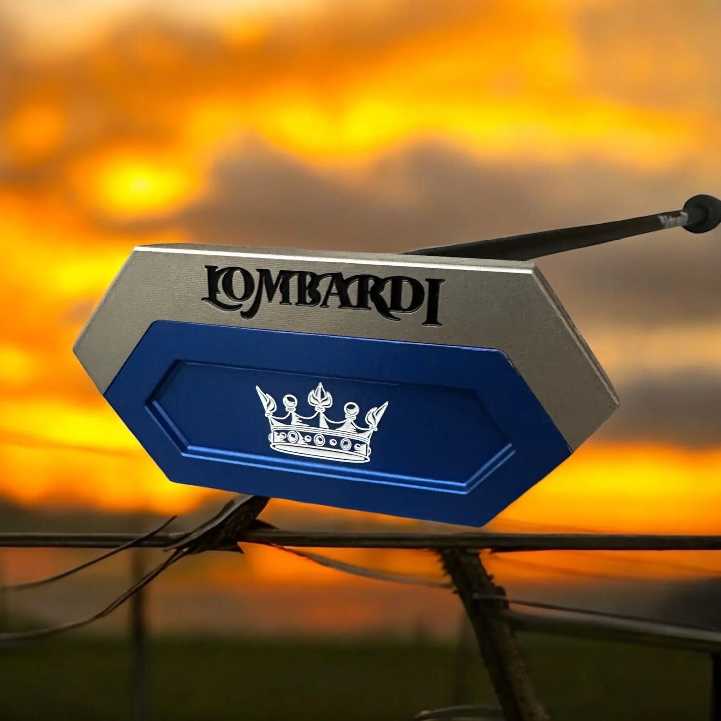 Lombardi Golf Custom Blue Sapphire Mallet Golf Putter - GOLF LEAGUE