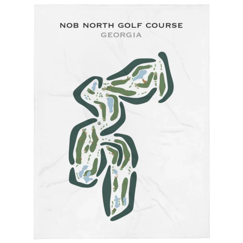 Nob North Golf Course, Georgia - Printed Golf Course