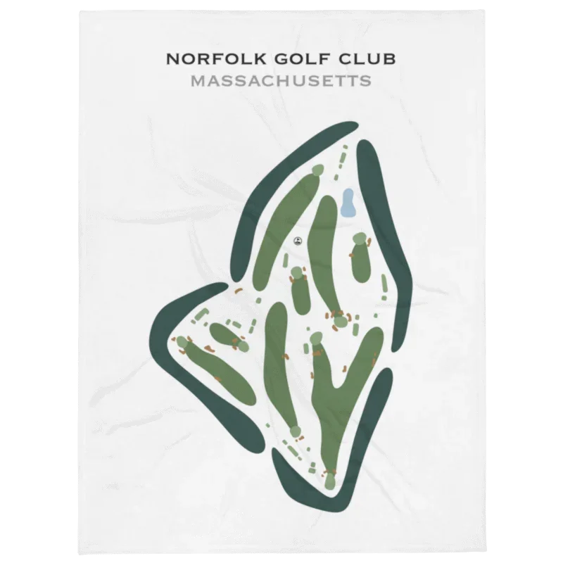 Norfolk Golf Club, Massachusetts - Printed Golf Courses