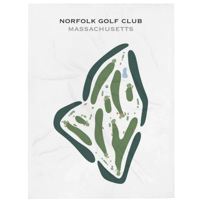 Norfolk Golf Club, Massachusetts - Printed Golf Courses