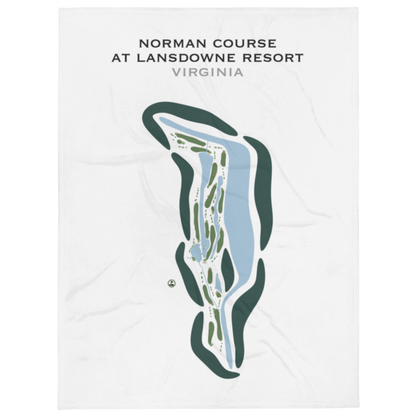 Norman Course at Lansdowne Resort, Virginia - Printed Golf Courses