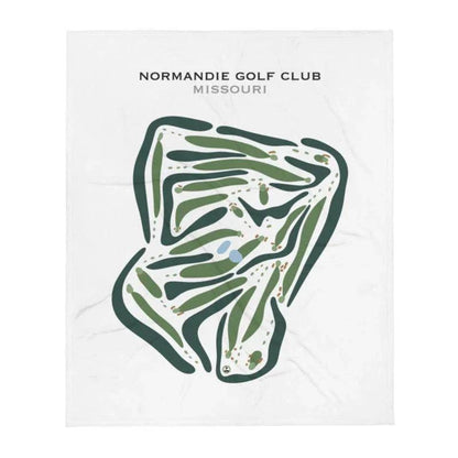 Normandie Golf Club, Missouri - Printed Golf Courses
