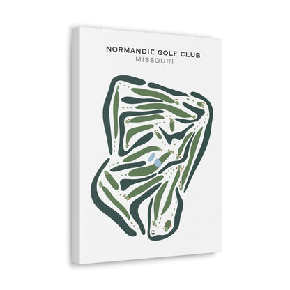Normandie Golf Club, Missouri - Printed Golf Courses