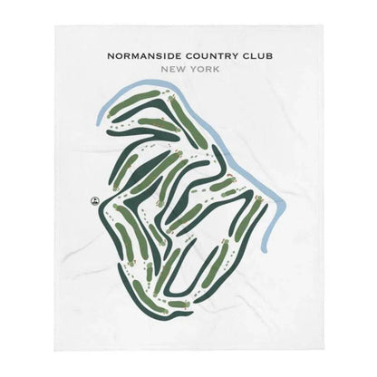 Normanside Country Club, New York - Printed Golf Courses