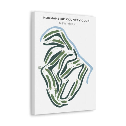 Normanside Country Club, New York - Printed Golf Courses