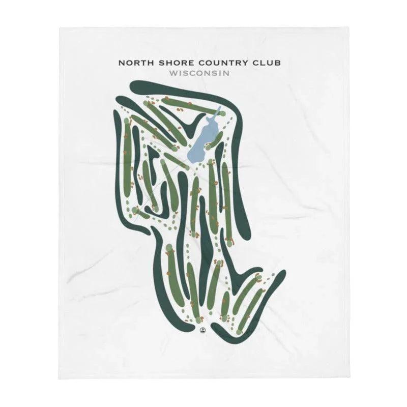 North Shore Country Club, Wisconsin - Printed Golf Courses