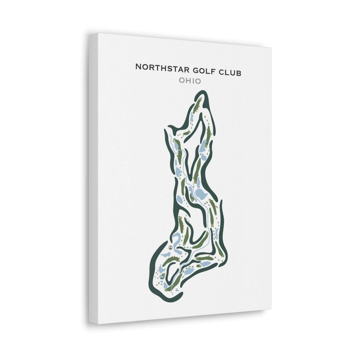 NorthStar Golf Club, Ohio - Printed Golf Courses