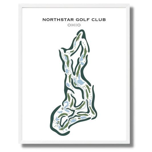 NorthStar Golf Club, Ohio - Printed Golf Courses