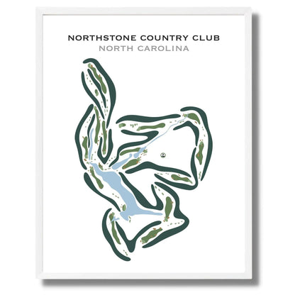 NorthStone Country Club, North Carolina - Printed Golf Courses