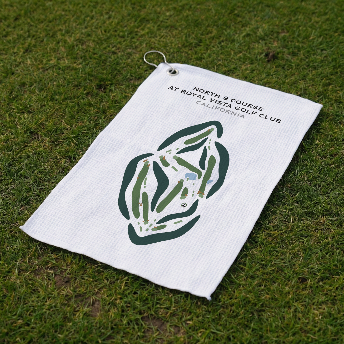 North 9 Course at Royal Vista Golf Club, California - Printed Golf Courses
