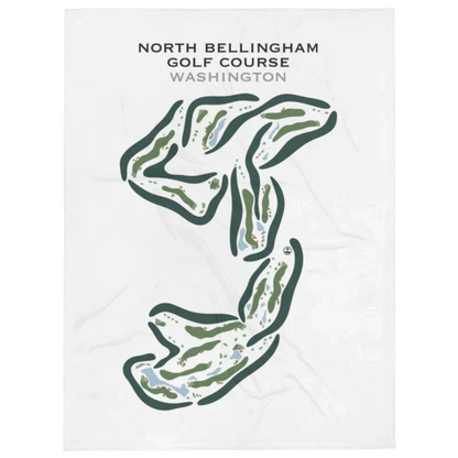 North Bellingham Golf Course, Washington State - Printed Golf Courses