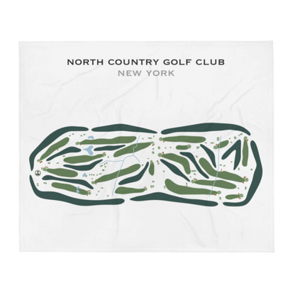 North Country Golf Club, New York - Printed Golf Courses