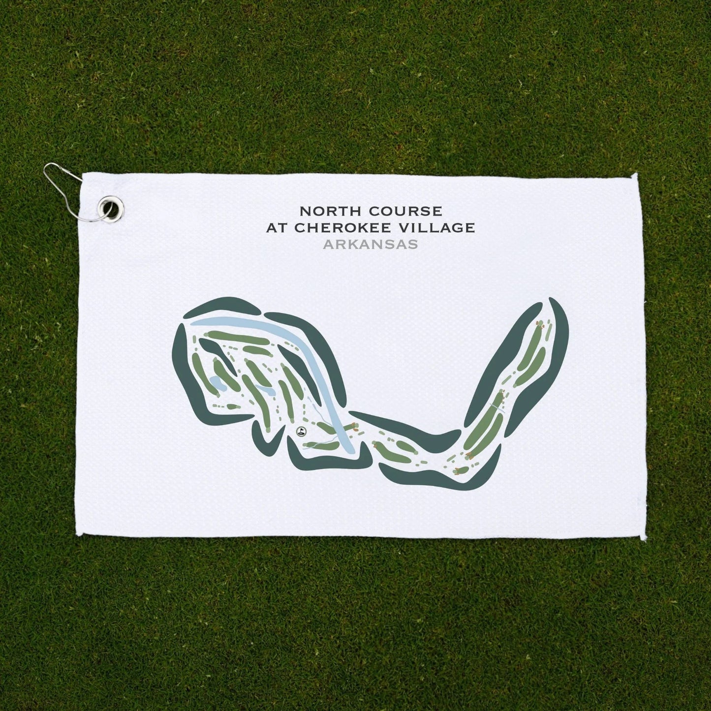 North Course at Cherokee Village, Arkansas - Printed Golf Courses
