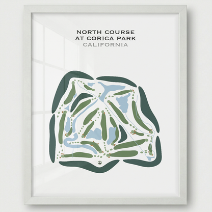 North Course at Corica Park, California - Printed Golf Courses