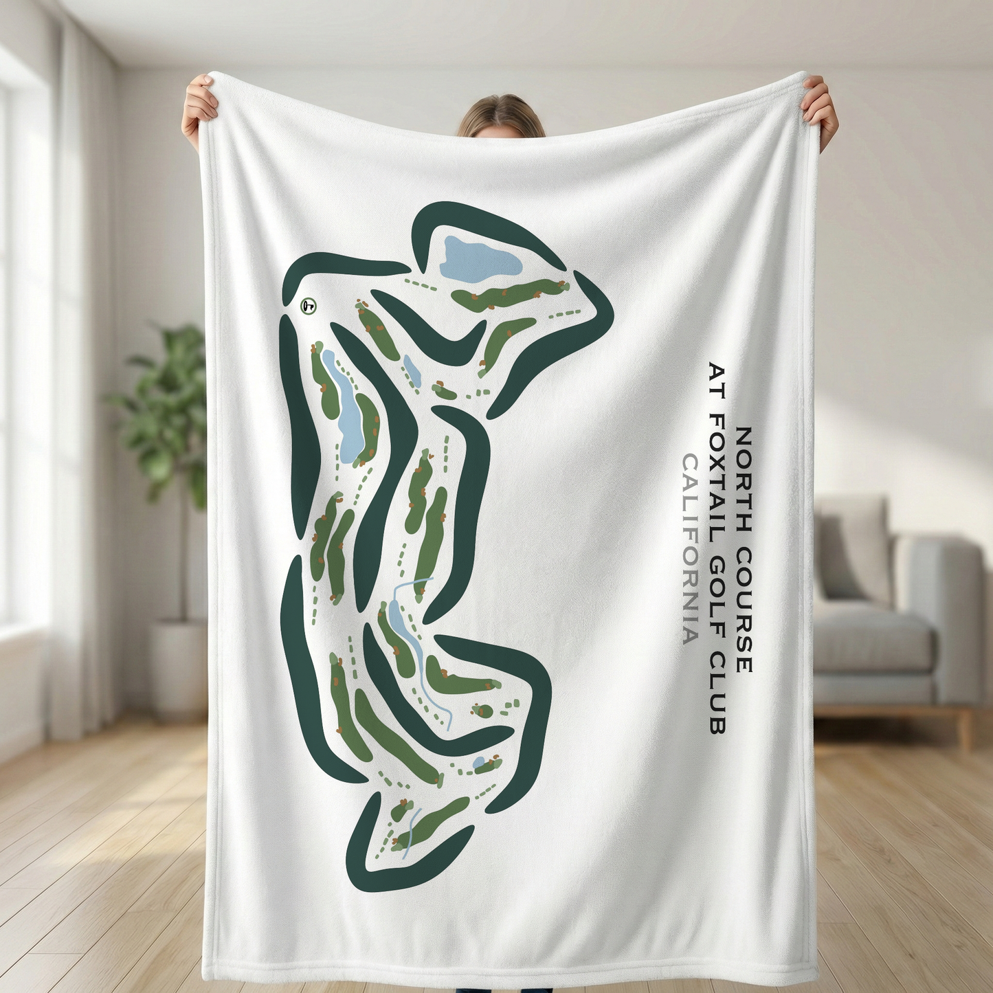 North Course at Foxtail Golf Club, California - Printed Golf Courses