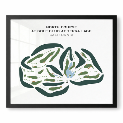 North Course at Golf Club At Terra Lago, California - Printed Golf Courses